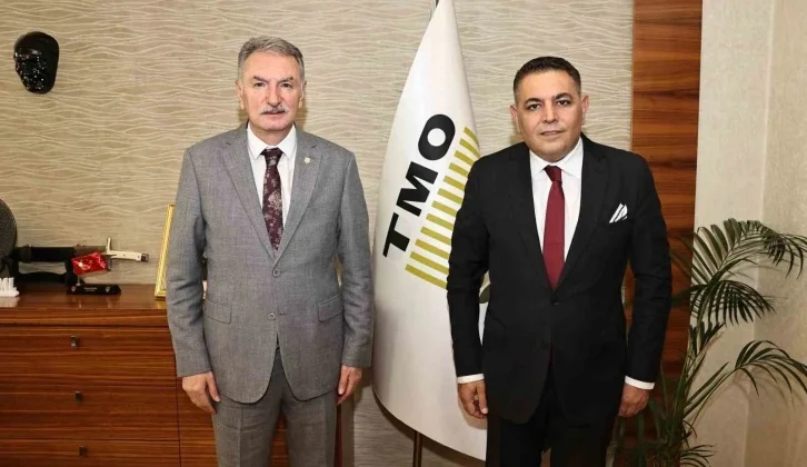 Sadıkoğlu, TMO Genel Müdürü ile Görüştü