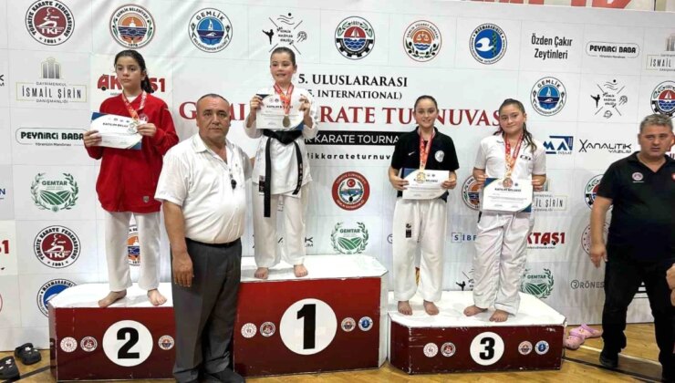 Salihlili Atletler 5. Uluslararası Karate Turnuvası’ndan 4 Madalya ile Döndü