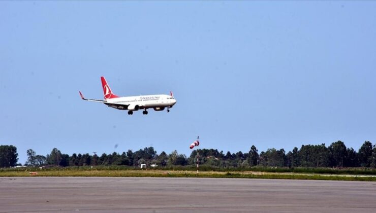 Samsun Çarşamba Havalimanı Yılın İlk 6 Ayında 691 Bin 145 Yolcuya Hizmet Verdi