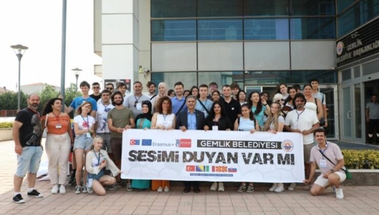 Sesimi Duyan Var Mı?” ERASMUS Projesi Bursa Gemlik’te