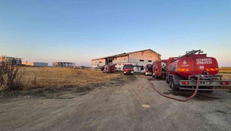 Silivri’de Geri Dönüşüm Fabrikasında Patlama!