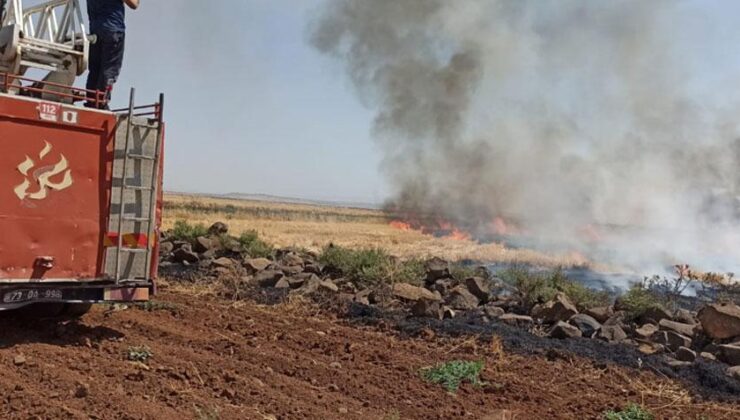 Şırnak’ta Anız Yangını! 7 Saatte Söndürüldü