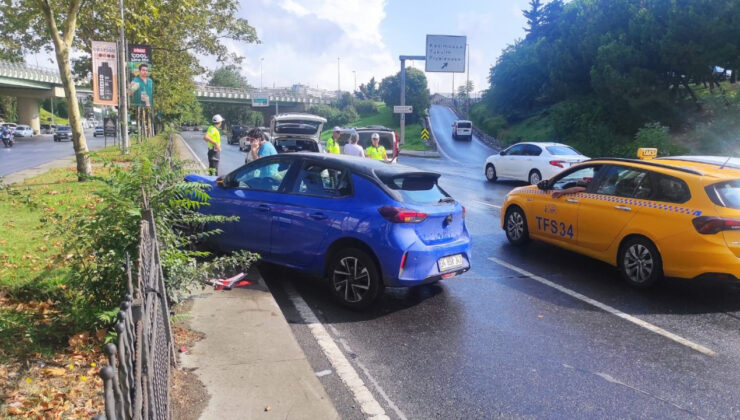 Şişli’de Kaza: Aracın Üstüne Ağaç Devrildi