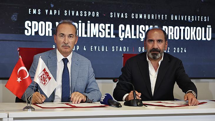 Sivasspor’dan Spor ve Bilimsel Çalışma Protokolü!