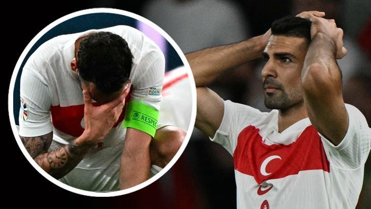 Son Dakika |                         Hollanda Maçı Sonrası Büyük Üzüntü! A Milli Futbol Takımımız Gözyaşlarına Hakim Olamadı