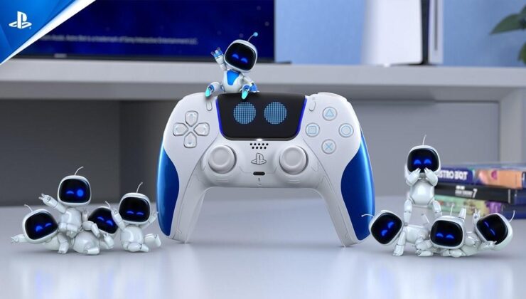 Sony, Astro Bot Temalı Ps5 Dualsense Kontrolcüsünü Tanıttı