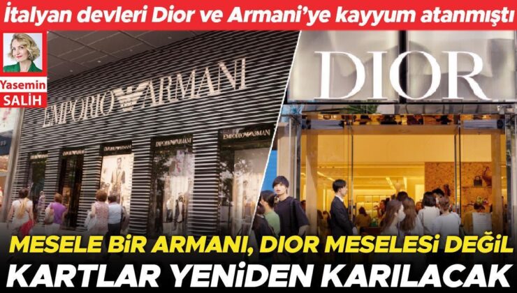 Sorun Bir Armani, Dior Meselesi Değil… Kartlar Yeniden Karılacak