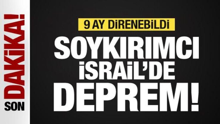 Soykırımcı İsrail’de İstifa Depremi! 9 Ay Direnebildi