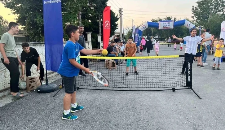 Spor Mahalleye Taşındı Mahalde Çocuklar Mutlu Oldu