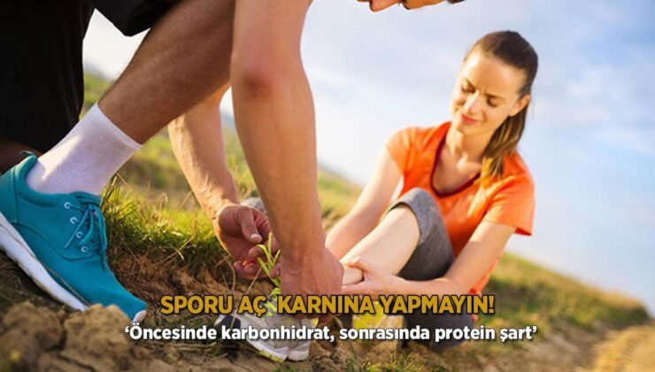 Sporu Aç Karnına Yapmayın! ‘Öncesinde Karbonhidrat, Sonrasında Protein Şart’