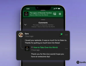 Spotify, Yeni Bir Yorum Özelliğini Kullanıma Sunuyor
