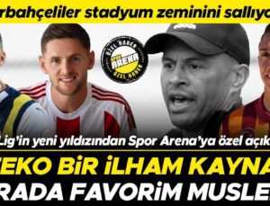 Süper Lig’in Yeni Yıldızından Spor Arena’ya Özel Açıklama: Fenerbahçeliler Tabanı Sallıyordu | Edin Dzeko Bir İlham Kaynağı | Burada Favorim Muslera