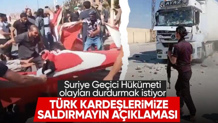 Suriye Geçici Hükümeti’nden Provokatif Aksiyonlarla İlgili Açıklama