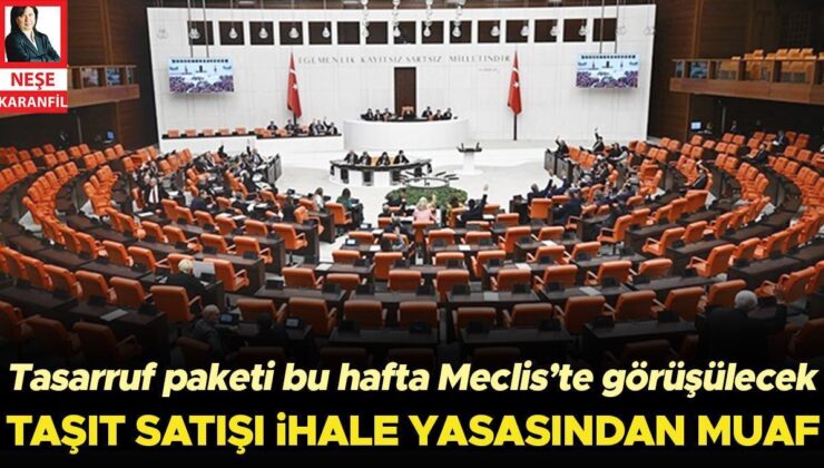 Taşıt Satışı İhale Yasasından Muaf