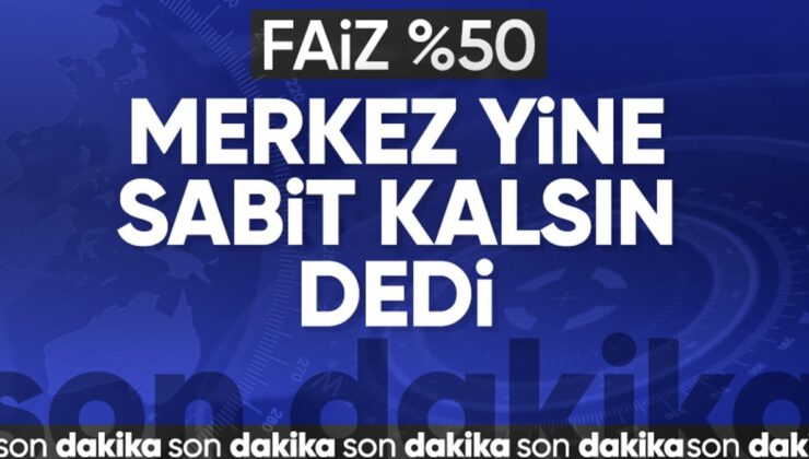 TCMB, Temmuz 2024 Politika Faizini Açıkladı: Faiz Yüzde 50’de Sabit Kaldı