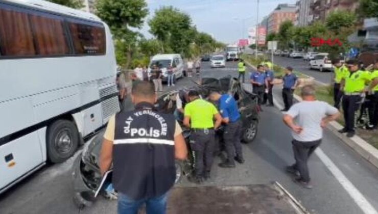 Tekirdağ’da Arabanın Denetimini Kaybetmesi Kazaya Neden Oldu