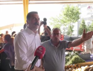 Tip Genel Başkanı Erkan Baş, Ankara’da Pazarı Ziyaret Etti