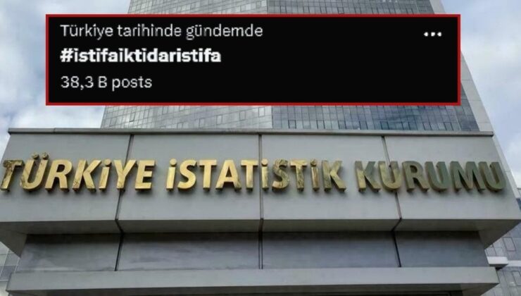 TÜİK’in Enflasyon Açıklamalarına “İktidar İstifa” Tepkisi Büyüyor