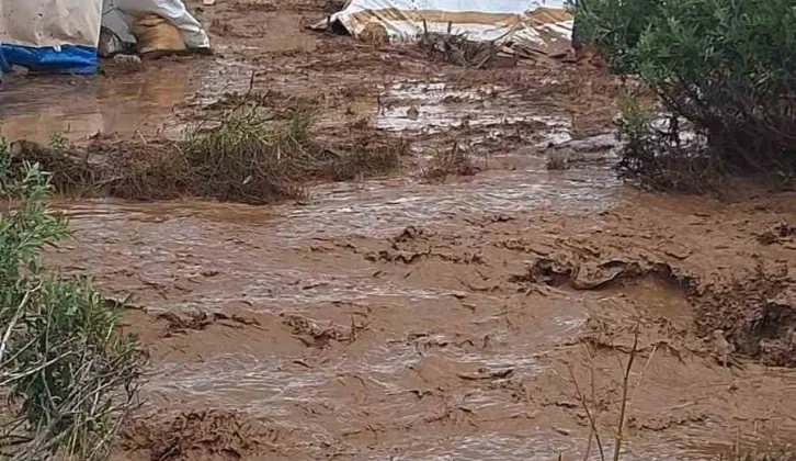 Tunceli’de Sağanak Nedeni ile Yaylacıların Çadırlarını Su Bastı