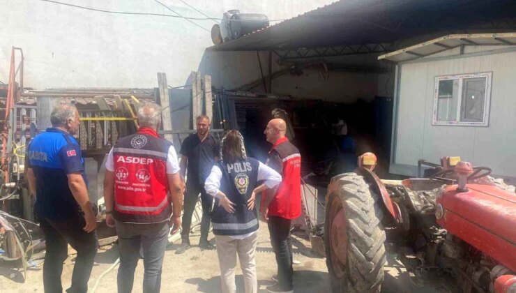 Tunceli’de Sokakta Çalıştırılan Çocuklara Yönelik Denetim Yapıldı