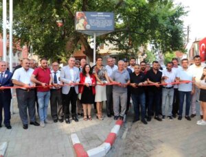 Turgutlu Belediyesi, Kıbrıs Şehidi Yusuf Şahin’in İsmini Parka Verdi