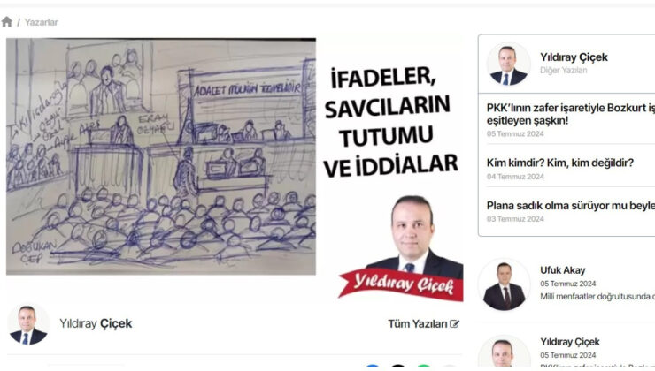 Türkgün, Hedef Gösterdiği Timur Soykan’ın Çizimini Kullandı