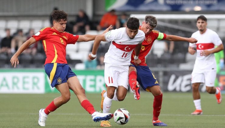 Türkiye 19 Yaş Altı Milli Futbol Ekibi, İspanya ile Berabere Kaldı