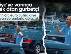 Türkiye’ye Gelen Gurbetçinin Sınır Kapısındaki Memnunluğu