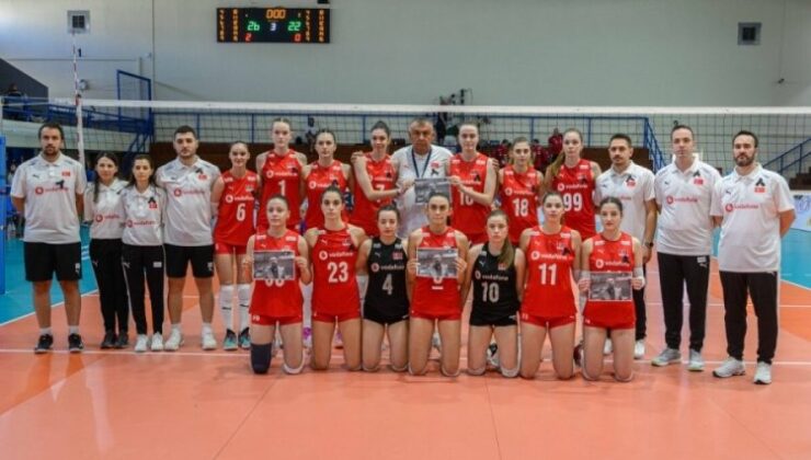 U18 Kadın Milli Kadrosundan Avrupa Şampiyonasının İlk Maçında Galibiyet Gösterisi