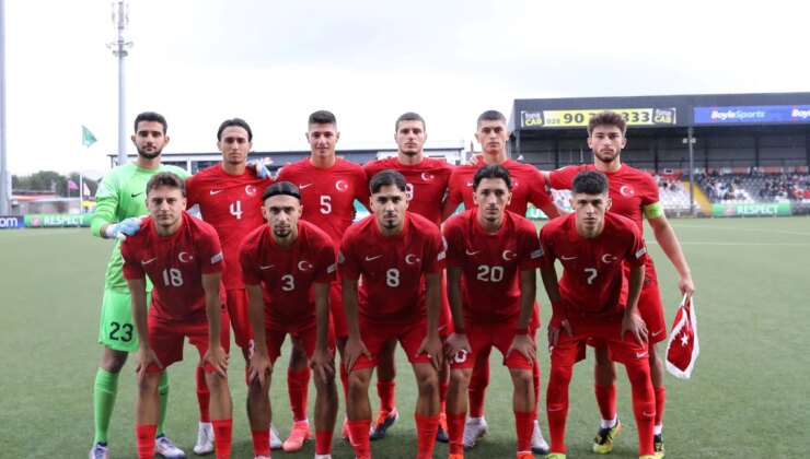 U19 Milli Futbol Grubu Danimarka ile Berabere Kaldı