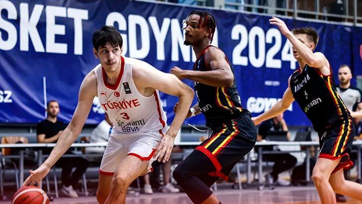 U20 Erkek Basketbol Milli Ekibi, Belçika’ya Takıldı!