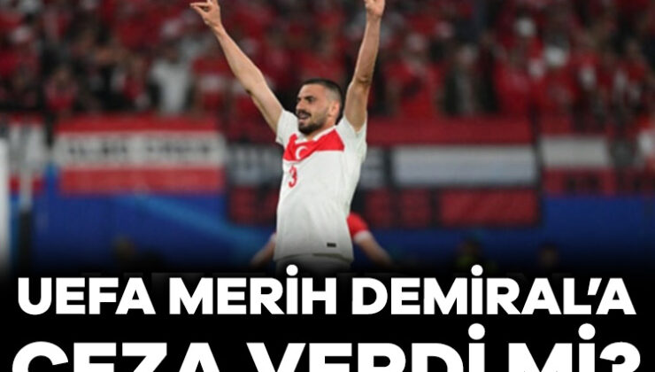 UEFA’dan Merih Demiral’a Men Cezası Haberleri Yalanlandı