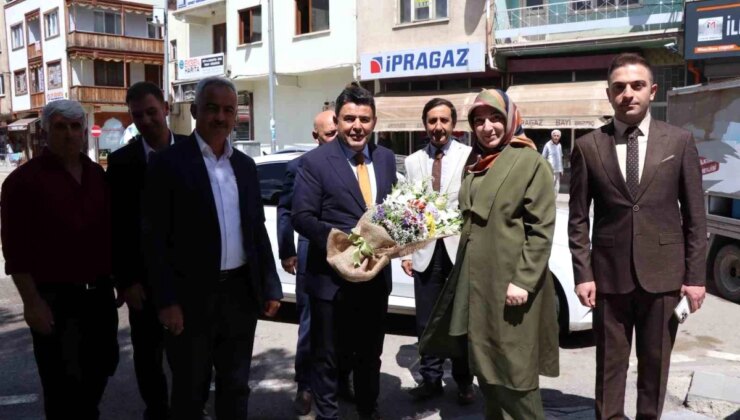 Ulaştırma Bakan Yardımcısı Osman Boyraz Oltu’ya Muştular Verdi