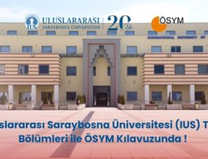 Uluslararası Saraybosna Üniversitesi Tüm Kısımları ile ÖSYM Kılavuzu’nda