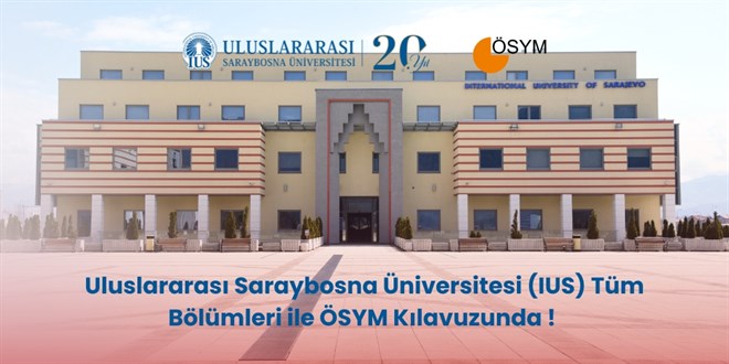 Uluslararası Saraybosna Üniversitesi Tüm Kısımları ile ÖSYM Kılavuzu’nda