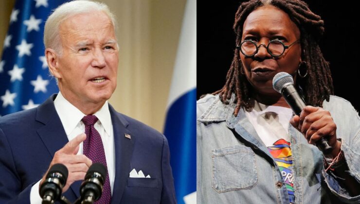 Ünlü Oyuncu Whoopi Goldberg’den Joe Biden’a Destek