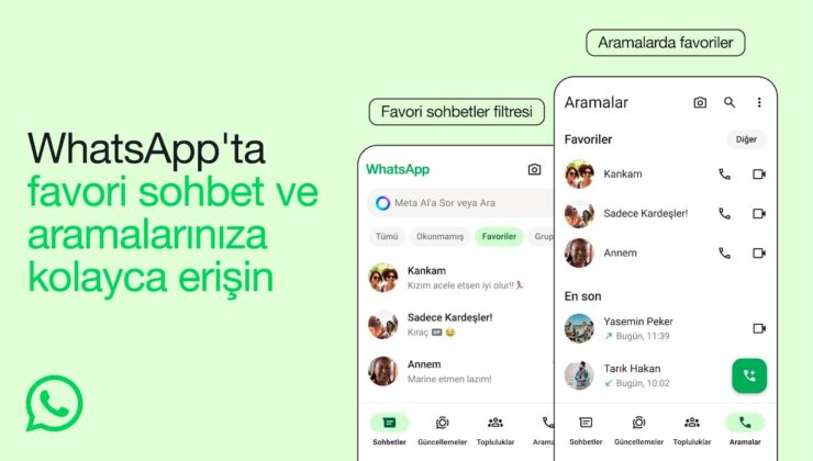 Whatsapp, Daha Hızlı Sohbetler İçin Favoriler Özelliğini Tüm Kullanıcılara Sundu