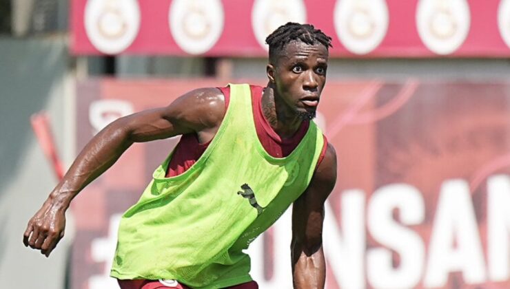 Wilfried Zaha, Antrenmanlardaki Hırslı Manzarasıyla Dikkat Çekiyor