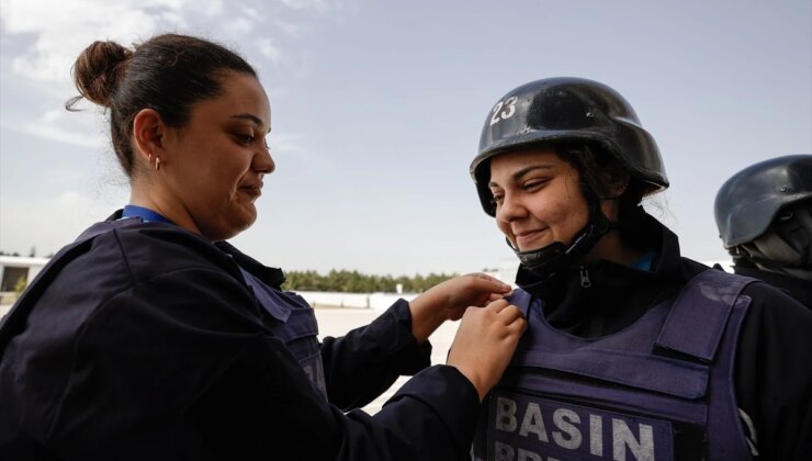 Yabancı Medya Mensupları, Savaş Muhabirliği Eğitimi’ni Değerlendirdi