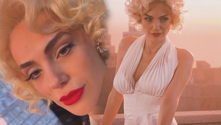 Yağmur Tanrısevsin’den Marilyn Monroe İmajı (Ünlülerin Değişimi)