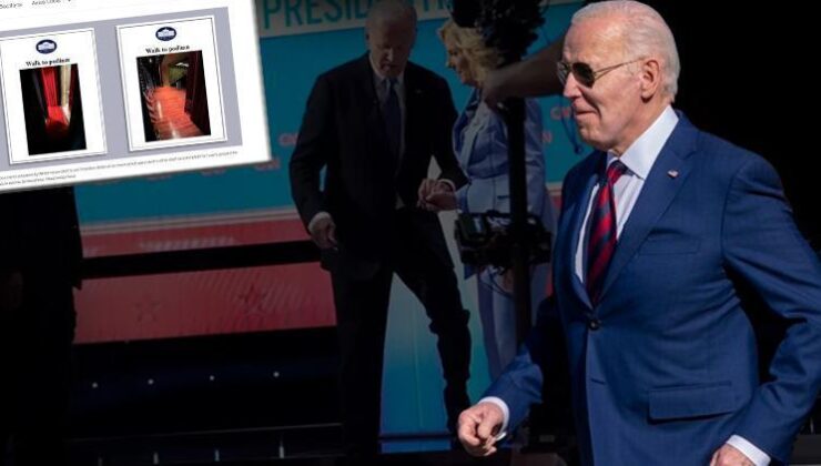 Yakın Etrafı Bir Yıldır Yaşlılık Belirtilerini Gizlemeye Çalışıyor… Biden’a Nasıl Yürüyeceğine Dair Fotoğraflı Rehberler…