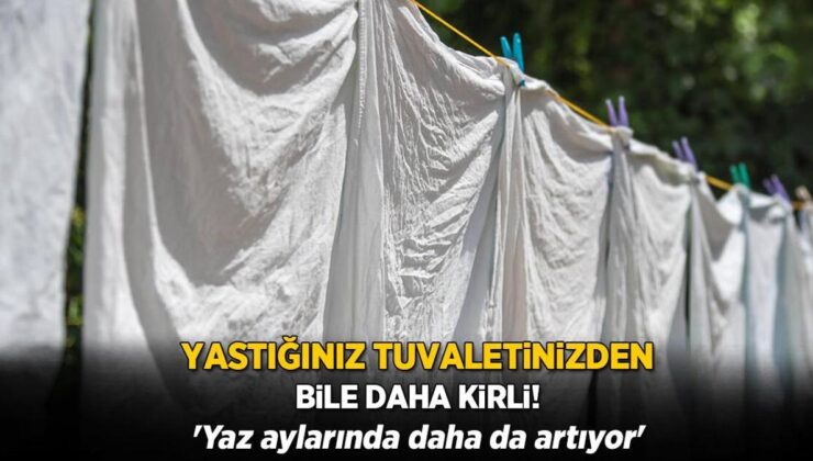 Yastığınız Tuvaletinizden Bile Daha Kirli! ‘Yaz Aylarında Daha da Artıyor’