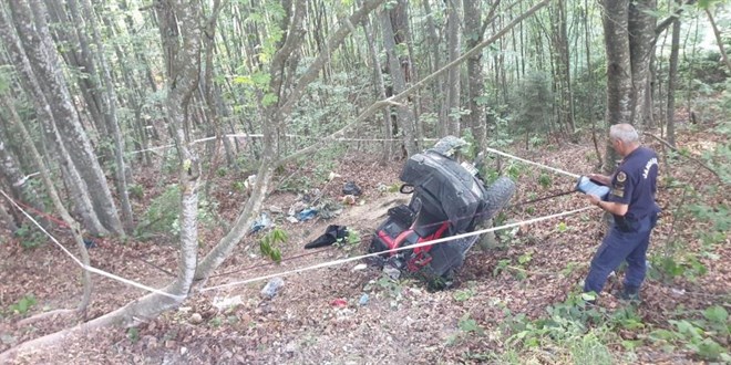 Yayla Yolunda Kontrolden Çıkan Arazi Aracı Devrildi: 1 Ölü