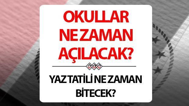 Yaz Tatili Ne Zaman Bitecek ve Okullar Ne Zaman Açılacak? MEB 2024-2025 Çalışma Takvimi Yayımlandı