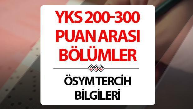 YKS 200, 210, 220, 230, 240, 250, 260, 270, 280, 290, 300 Puanla Nereye Girebilirim? 2 Yıllık ve 4 Yıllık Devlet Üniversiteleri