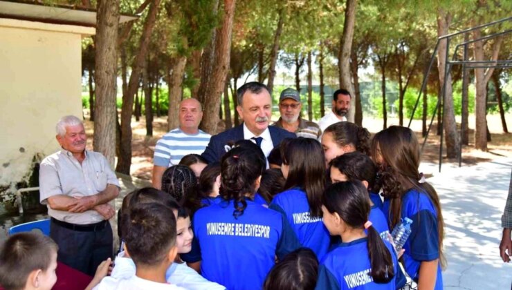 Yunusemre Belediyesi, Yuntdağı’nda Yaz Spor Okulu Kursu Açtı