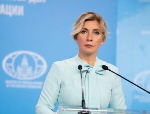 Zaharova: Kiev’deki Hastaneyi Ukrayna Ordusuna Ait Batı İmali Nasams Füzesi Vurdu