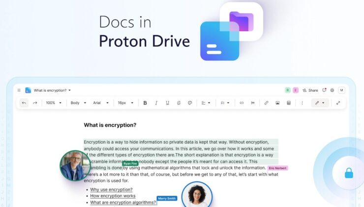 Zımnilik Odaklı Proton Docs Hizmet Duyuruldu