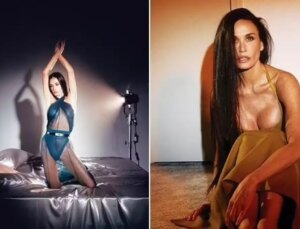 61 Yaşındaki Oyuncu Demi Moore, Interview Mecmuasının Eylül Sayısı İçin Cesaretli Pozlar Verdi