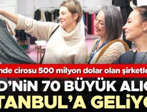 ABD’nin 70 Büyük Alıcısı İstanbul’a Geliyor